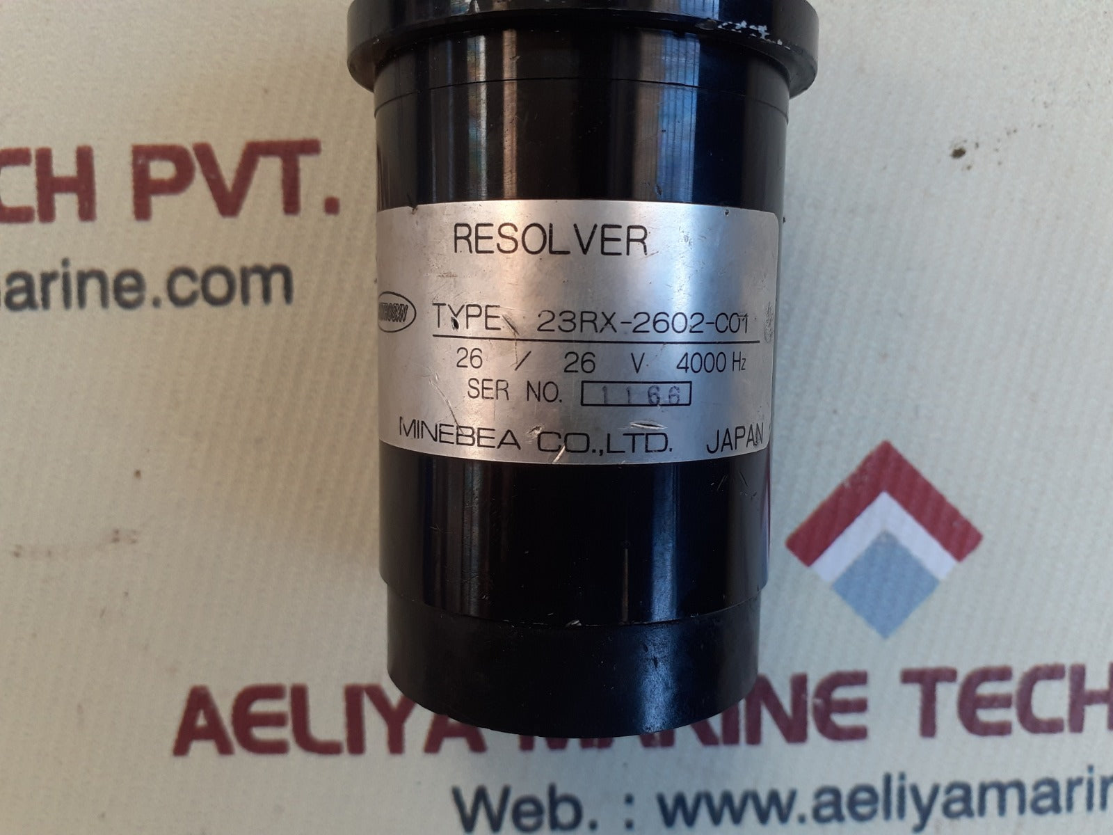 Astrosyn 23rx-2602-co1 resolver motor used
