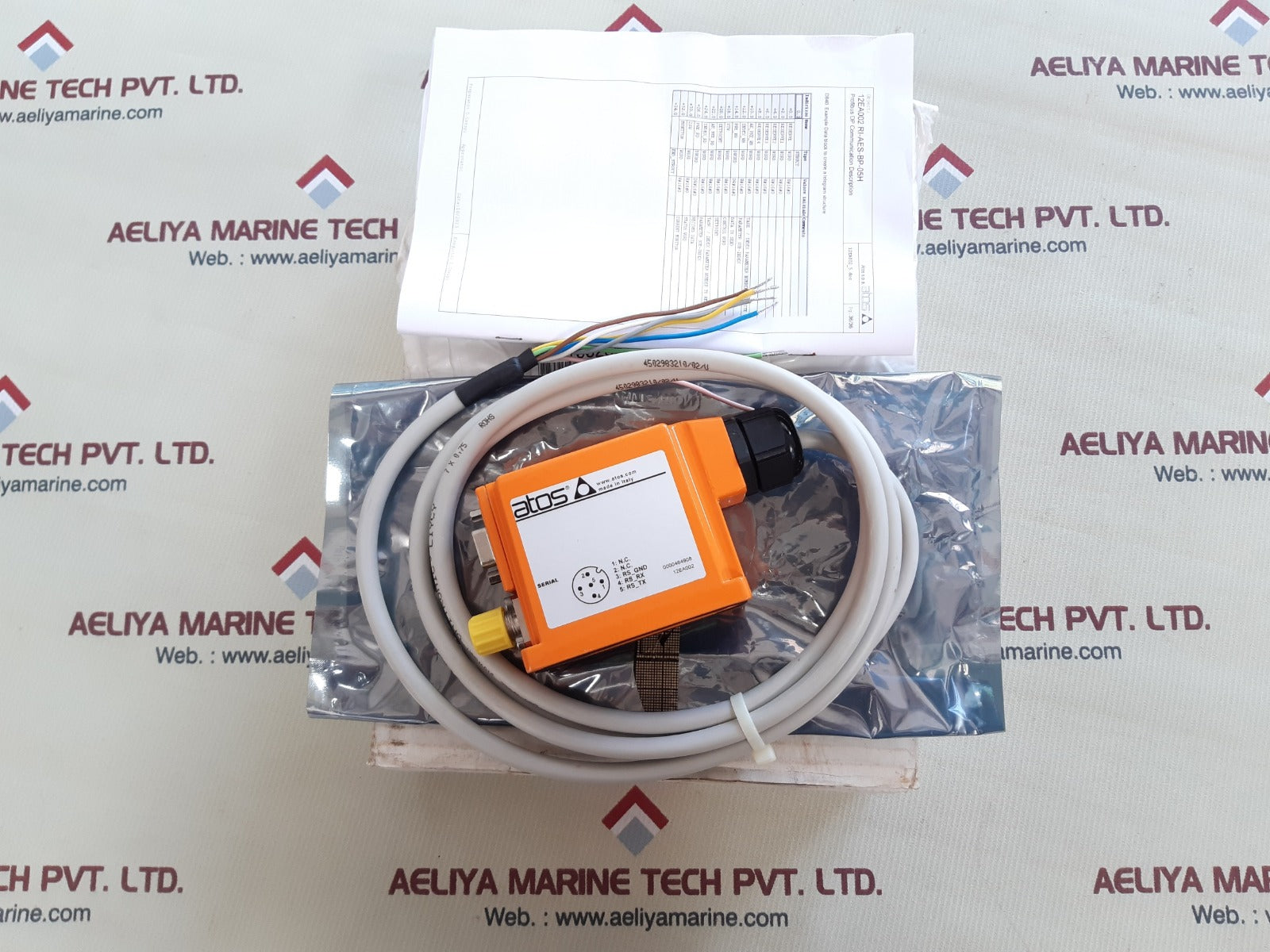 Atos 12ea002 ri-aes-bp-05h profibus driver