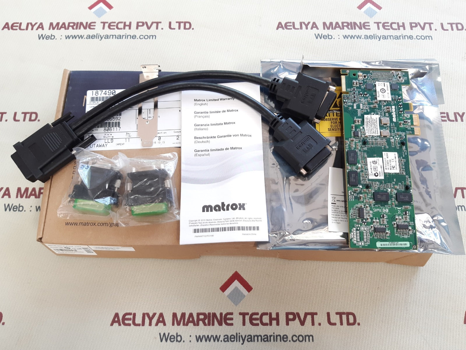 Matrox m9120-e512lau1f graphics card pcie x1