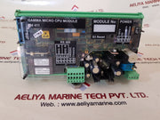 Stn atlas/Lyngso marine 962.002.800/b gamma micro cpu module zm 411