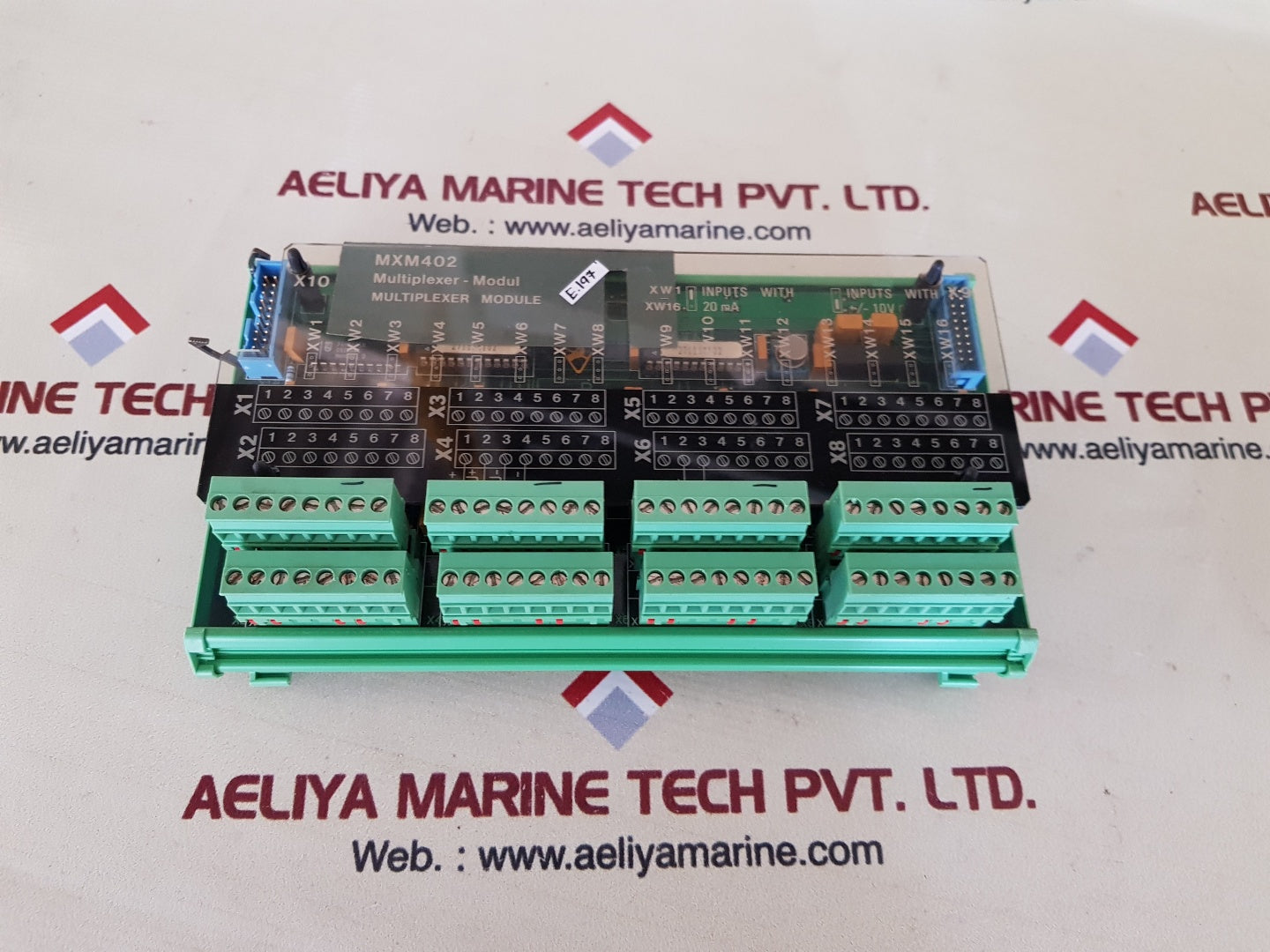 Stn atlas/lyngsoe marine mxm 402 multiplexer module 271.130 442/f