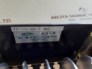 Toyo t7-1/2-60-7 m j ac 200v 1rpm cam timer