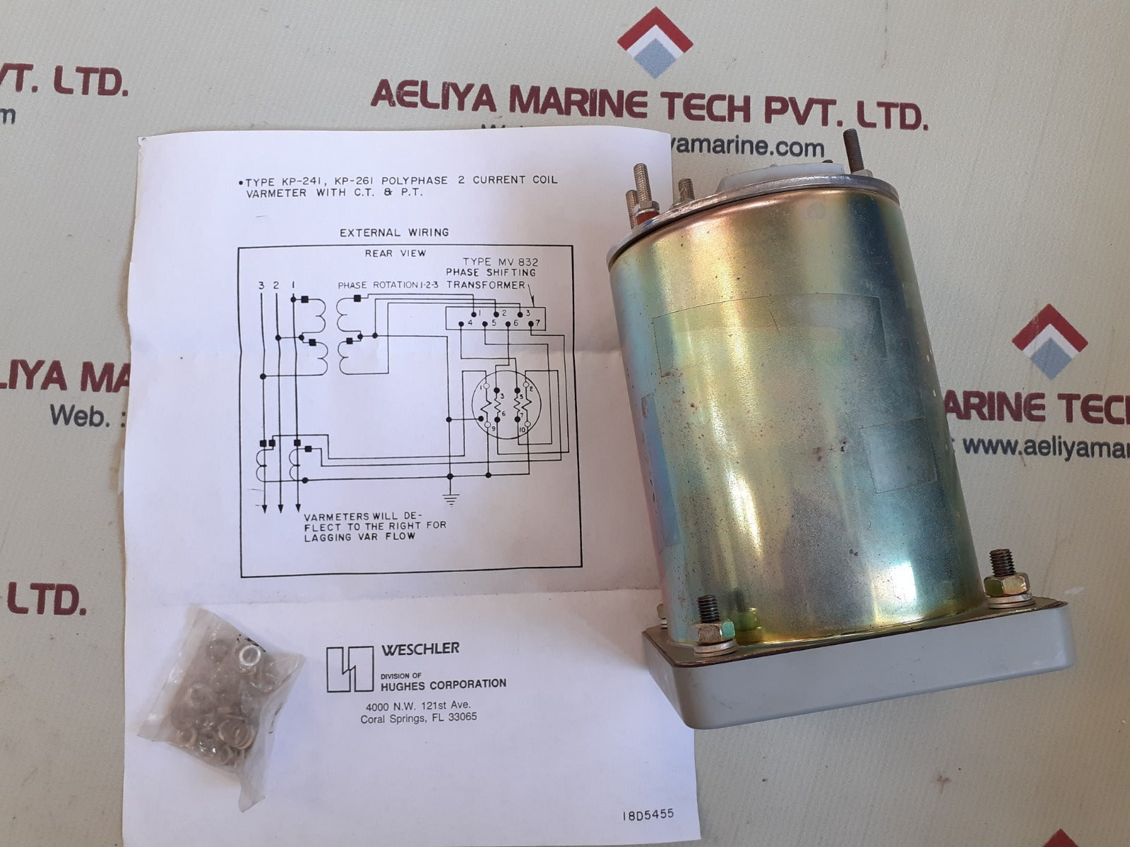 Weschler kp241 2el 2cc 120v ac kilovars