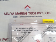 Cameron kit 223290-63-00-99 repair kit for solenoid valve