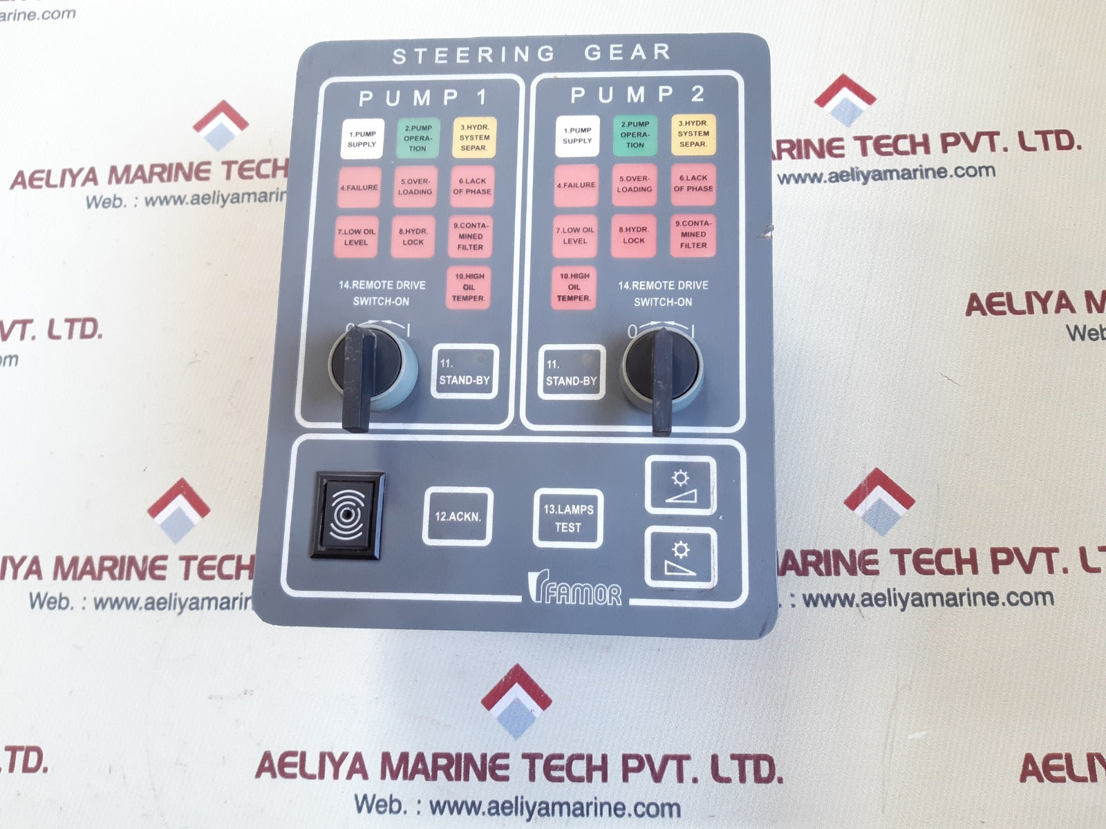 Famor steering gear yg 7124-02