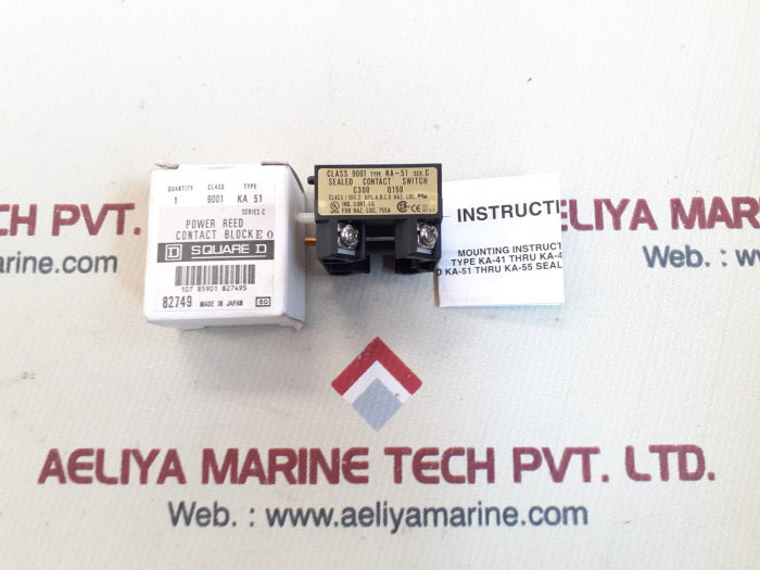 Square D ka-51 sealed contact switch