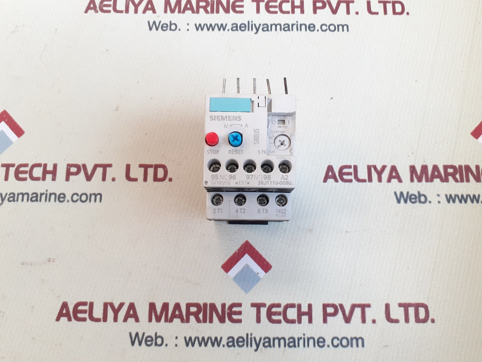 Siemens 3ru1116-0gb0 overload relay