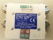 Bhartia cutler-hammer mc320kas11 auxiliary block series A1