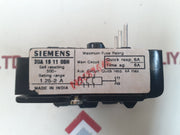 Siemens 3Ua 19 11-0Bh Bimetal Relay With Single Phasing Protection