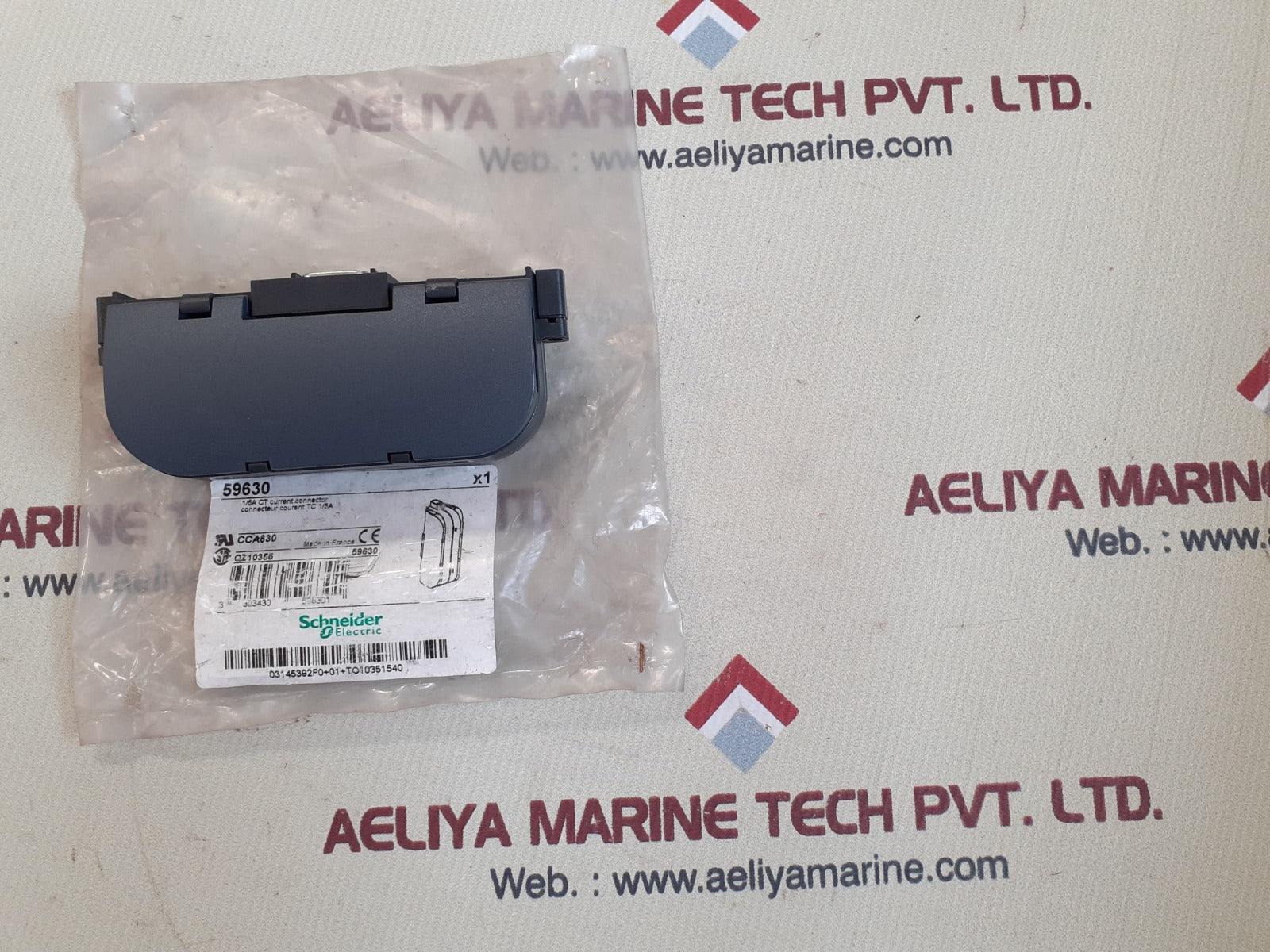 Schneider electric cca630 1/5a ct current connector 59630 