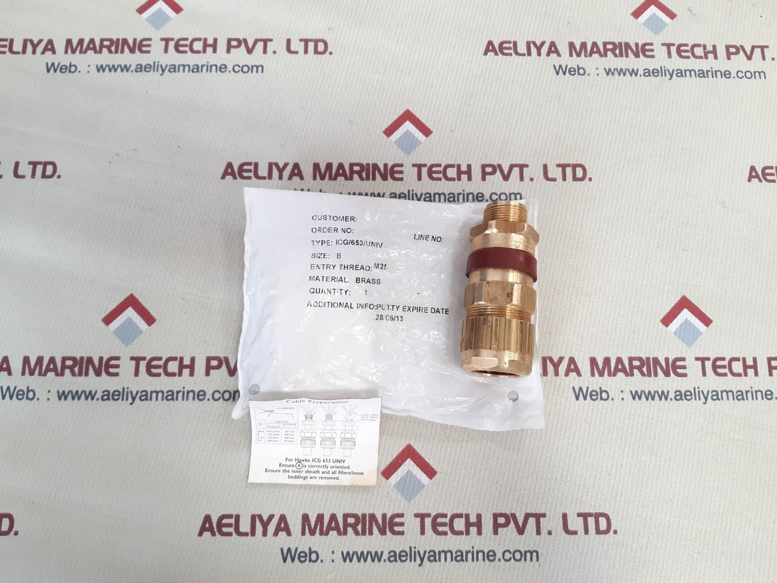 Hawke icg/653/univ cable gland 
