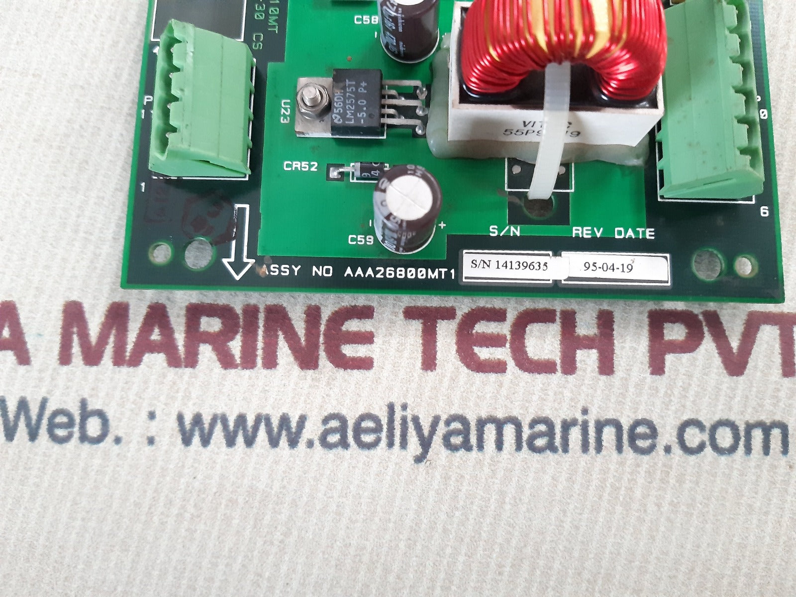 Otis elevator aaa610mt control board aaa26800mt1