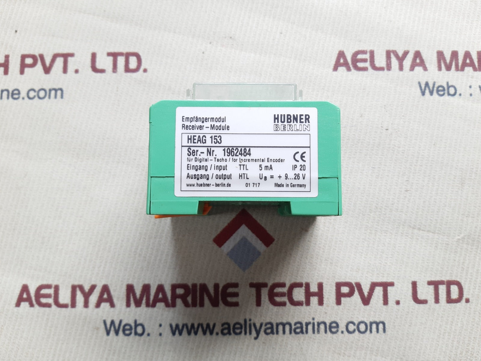 Hubner berlin heag-153 receiver-module used