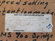 Colvern 7004/22 speed setting potentiometer