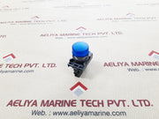 Abb mlb-1 blue pilot light with contact block