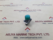 Abb mlb-1 green pilot light with contact block