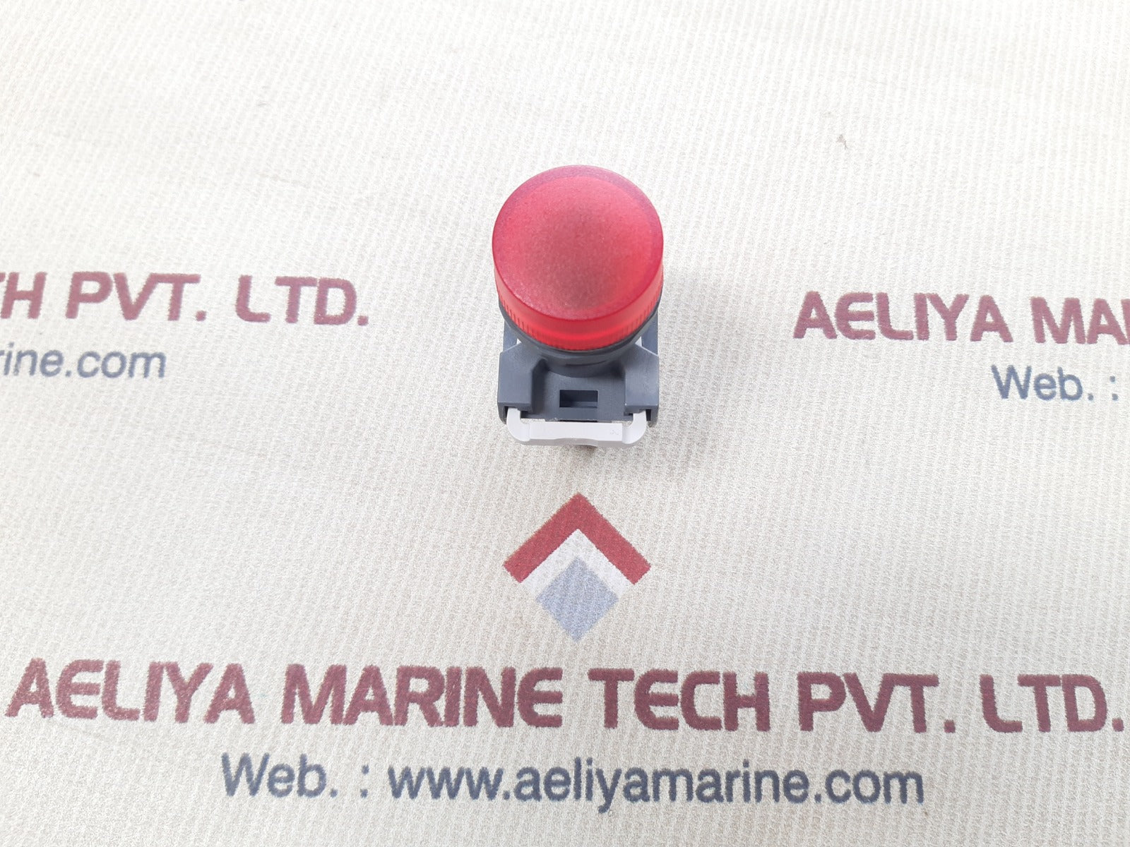 Abb mlb-1 red light with contact block