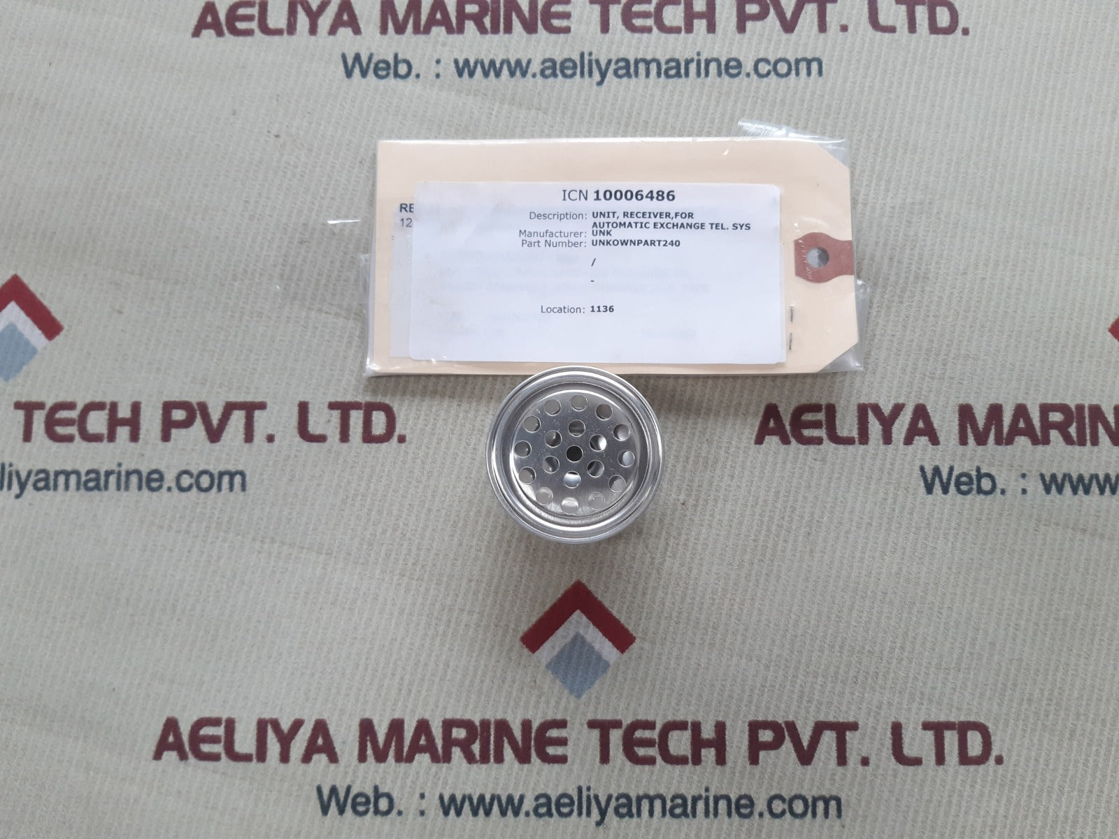 Unk r-62 unit receiver for automatic exchange