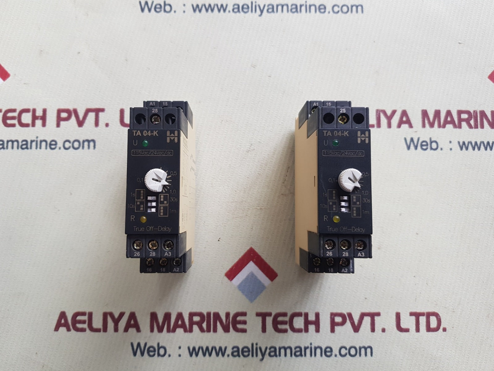 Hiquel Ta 04-k Time Relay 115Vac/24Vac/Dc