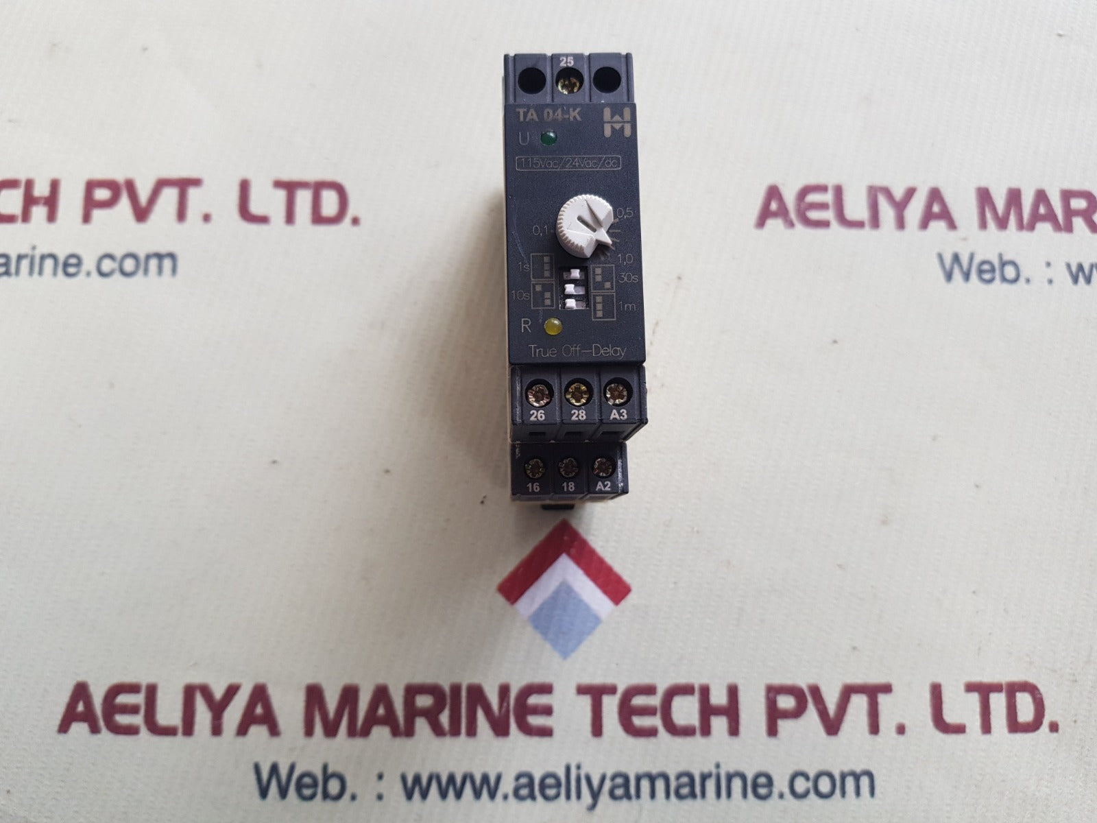 Hiquel Ta 04-k Time Relay 115Vac/24Vac/Dc