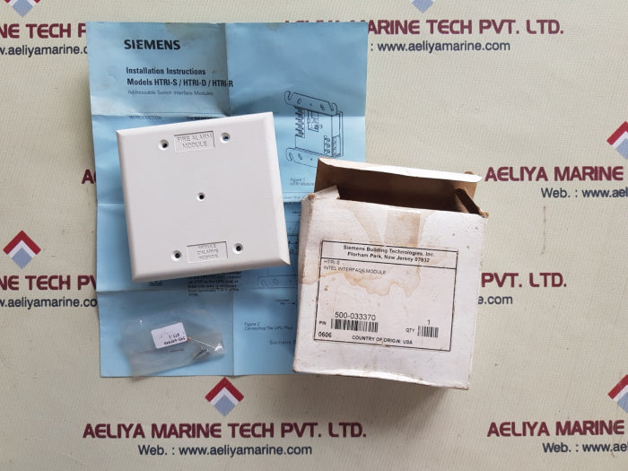 Siemens htri-s intel interface module 500-033370