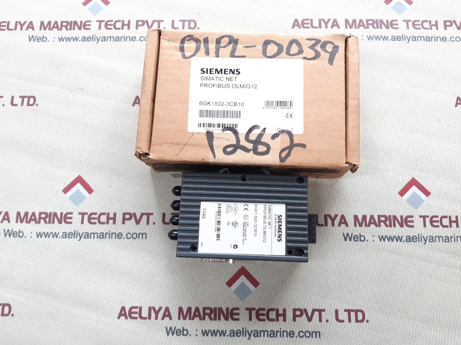 Siemens 6gk1 502-3cb10 simatic net profibus olm/g12
