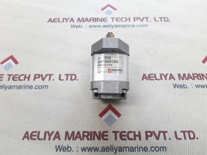 Bucher hydraulics ap05/0,5 d810 gear pump