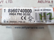 Weidmuller was4 pro dc/dc analog signal isolator 8560740000