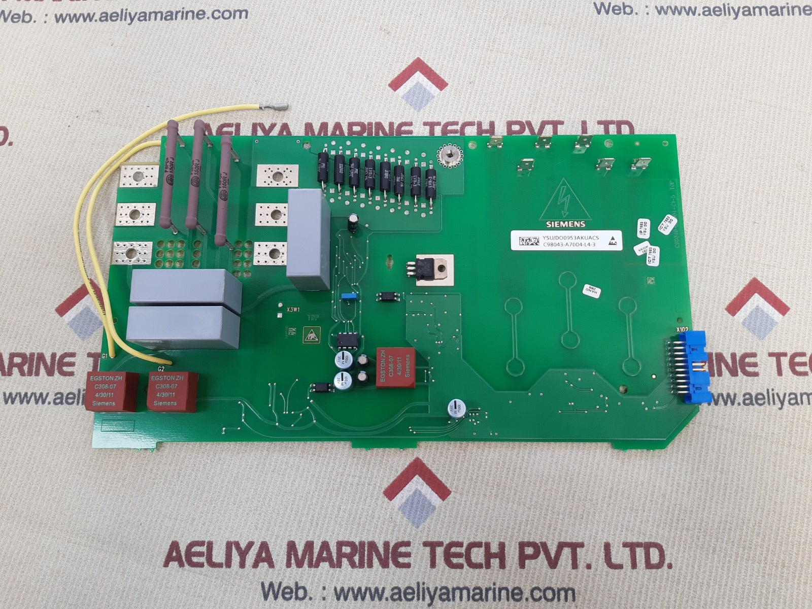 Siemens c98043-a7004-l4-3 pcb card c98040-a7004-c1-5