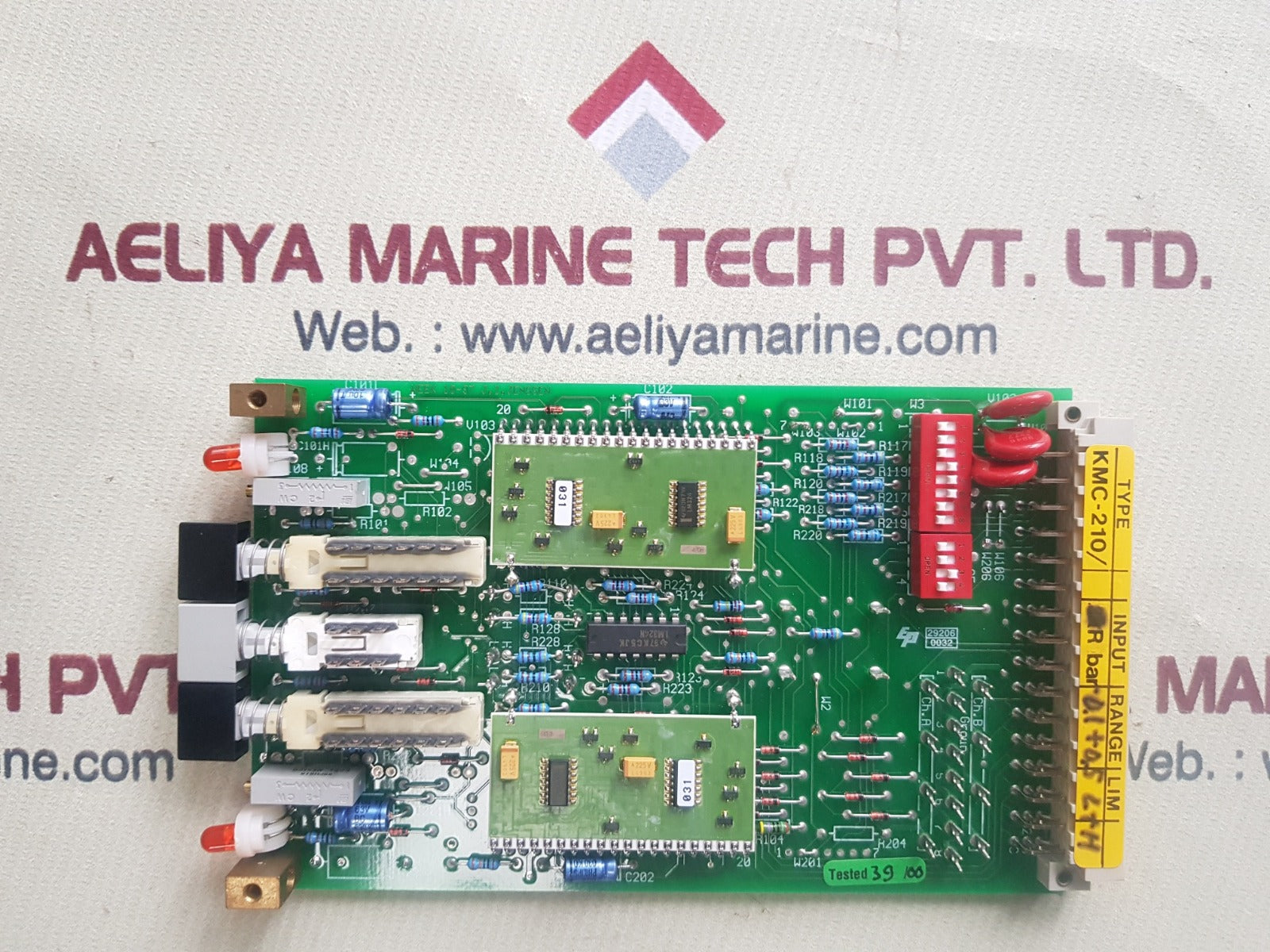 Autronica kmc-210/ r bar pcb card 7252-013.0005