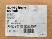 Sprecher+schuh ca6-180-ei contactor