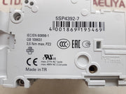Siemens 5sp4 392-7 3p c125 mcb miniature circuit breaker