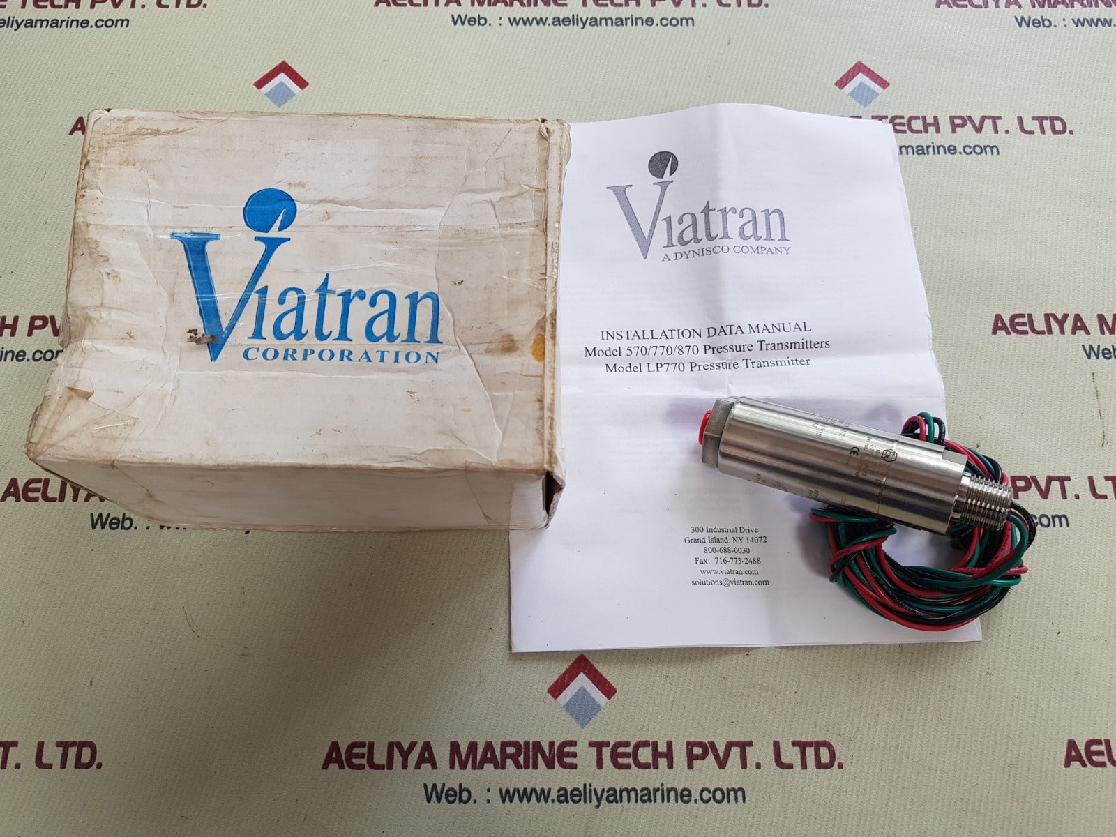 Viatran 5705bcsngnynz pressure transmitter