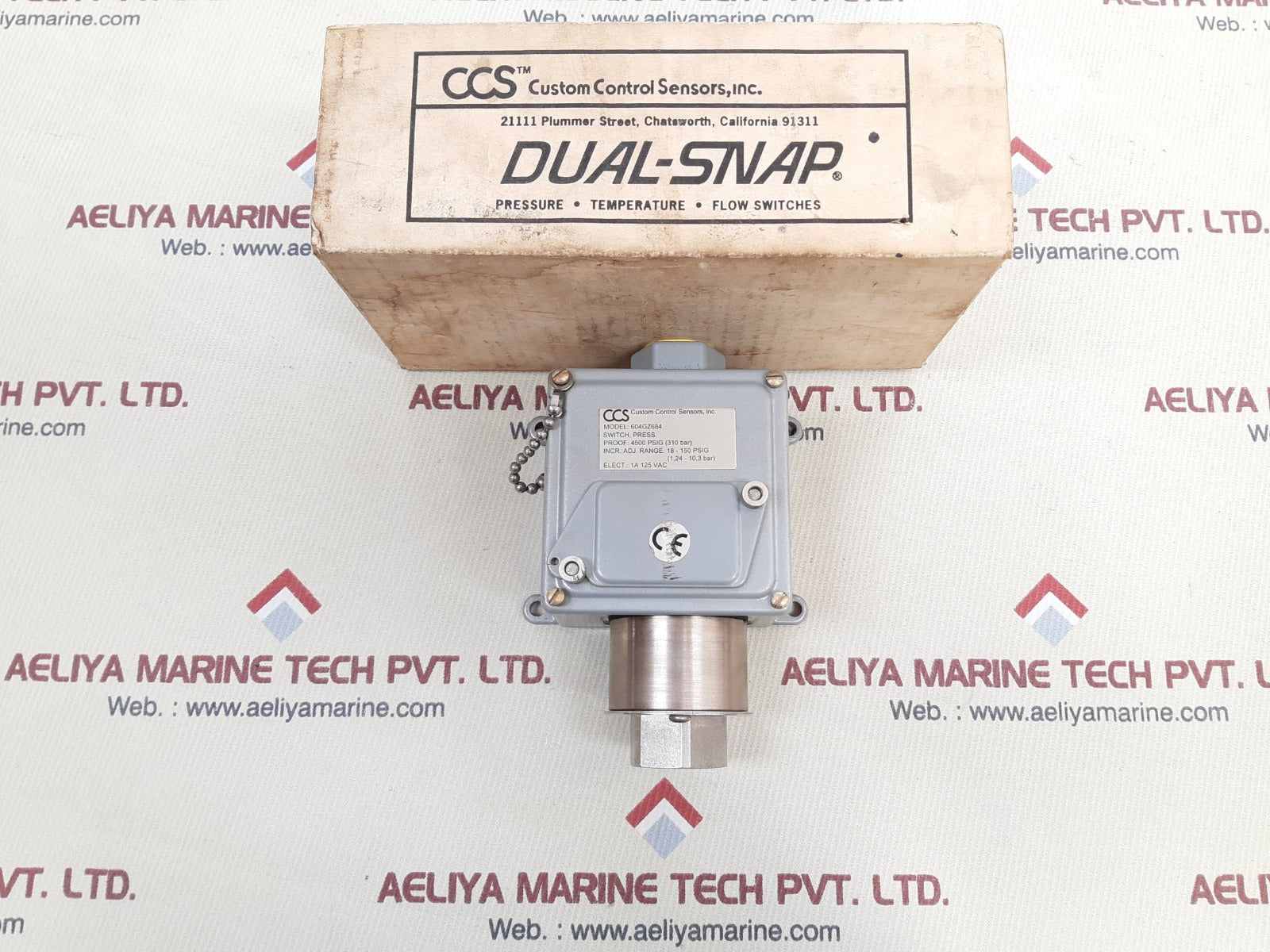 Ccs 604gz684 pressure switch