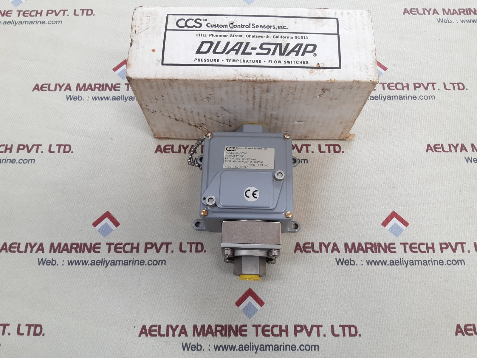 Ccs 604gz680 pressure switch