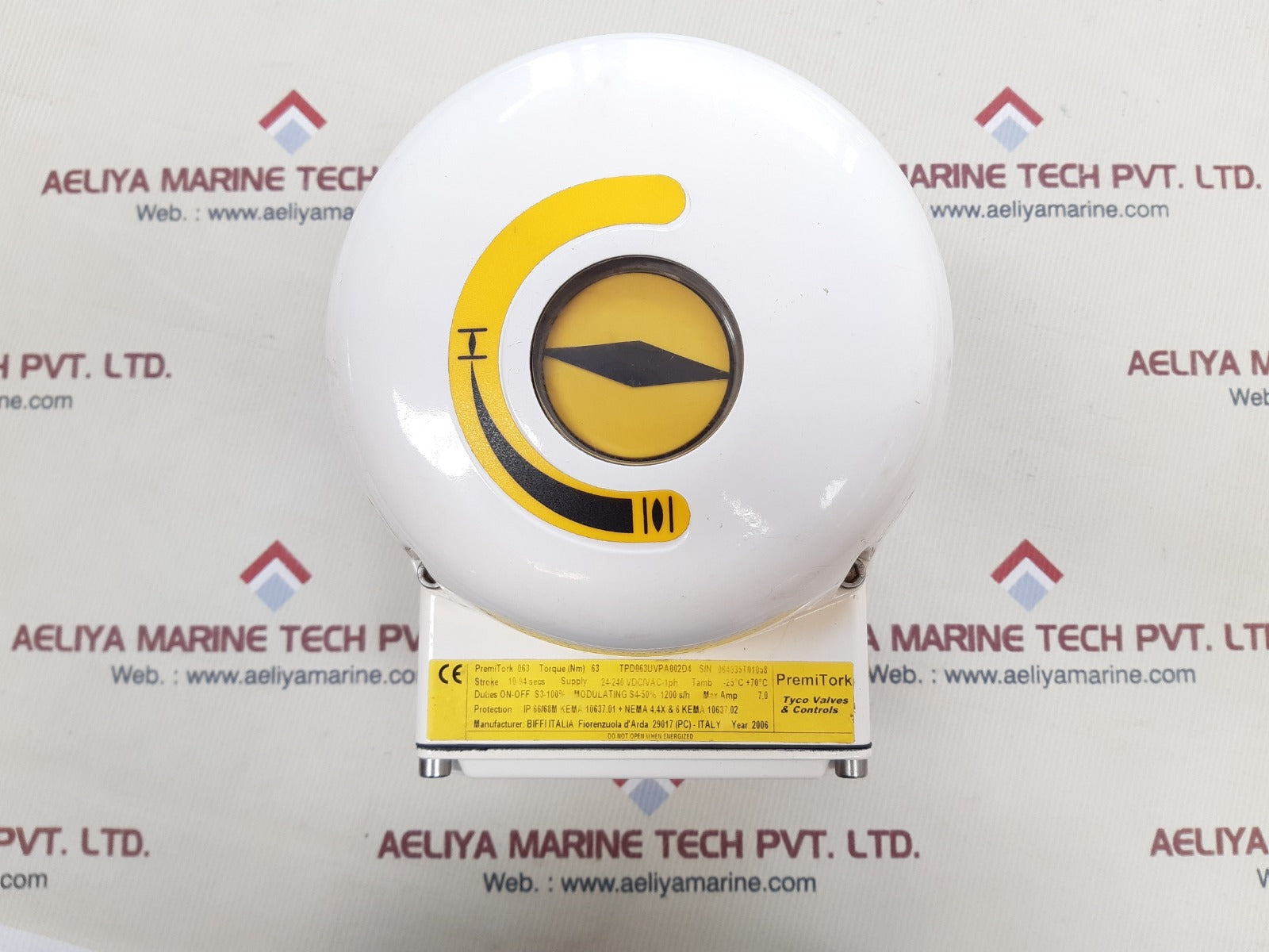 Biffi man-652-om13 tyco flow control