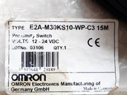 Omron e2a-m30ks10-wp-c3 15m proximity switch