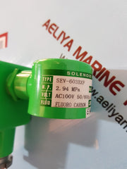 Saginomiya sev-603bxf solenoid valve 2.94 mpa