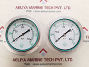 Birch 0-40 kg/cm2,0-600 psi coumpound gauge