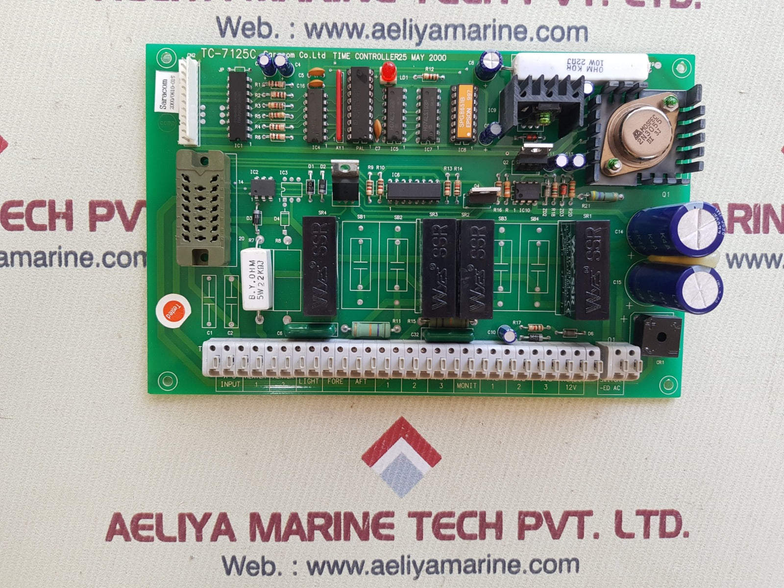 Saracom tc-7125c time controller card