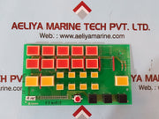 Terasaki eea-513 k/985/9-001 ext alarm led & sw module