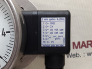 Wika Pgt23.100 Bourdon Tube Pressure Gauge 990.27 110643P4