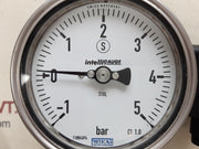 Wika Pgt23.100 Bourdon Tube Pressure Gauge 990.27 110643P4