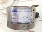 Wika pgt23.100 flange diaphragm with gauge bar -1.0 to 1.5