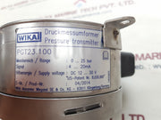 Wika pgt23.100 flange diaphragm with gauge 0 to 25 bar