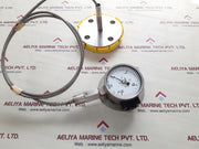 Wika pgt23.100 flange diaphragm with gauge 0 to 16 bar