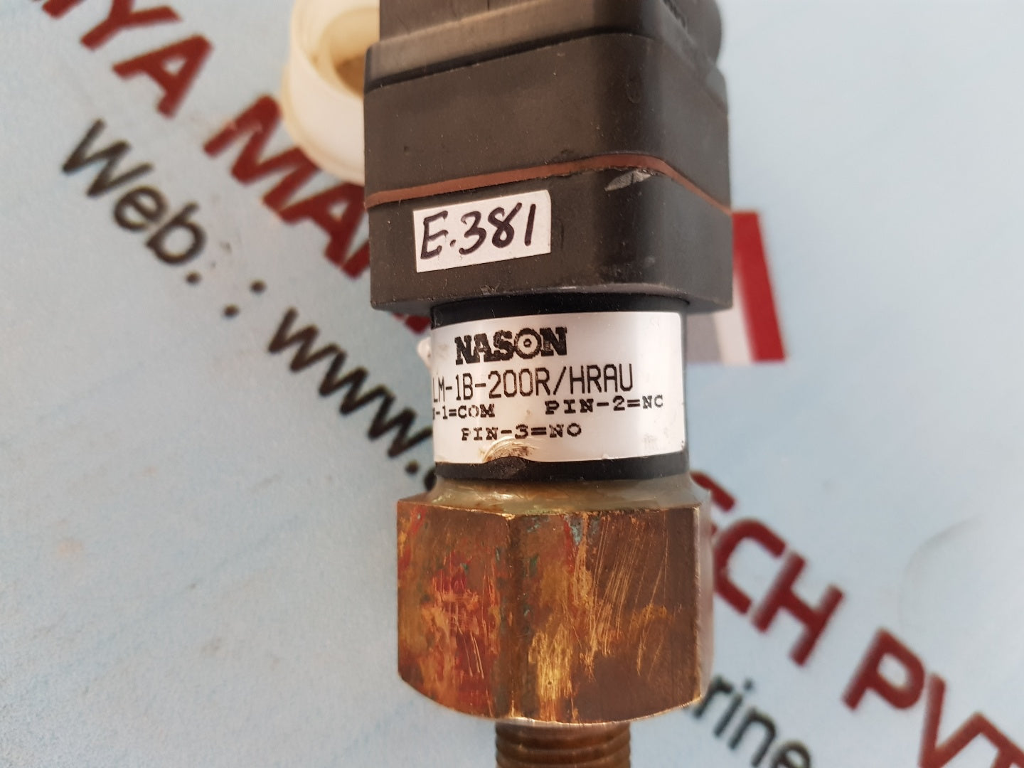 Nason lm-1b-200r/hrau pressure switch
