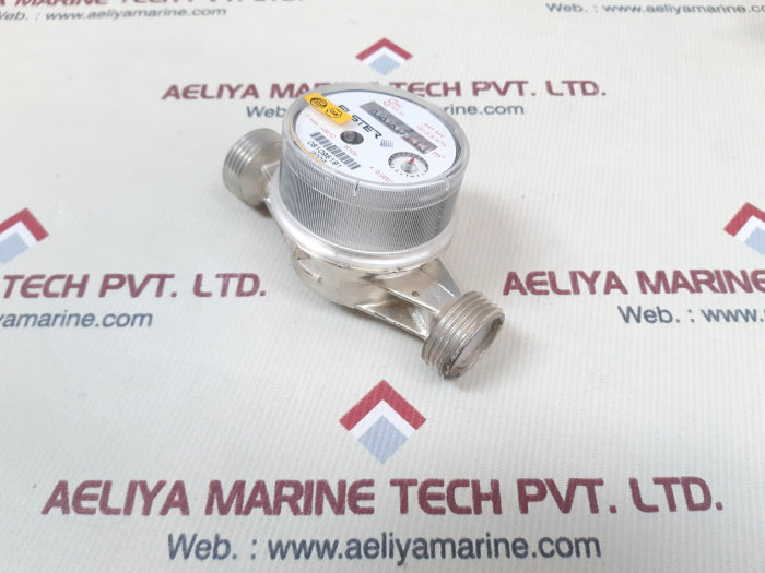 Elster a.h a.v qn 2,5 m3/h water meter t max +90 c s100 ×0,0001