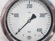 Kl.1,0 gauge 0-400bar