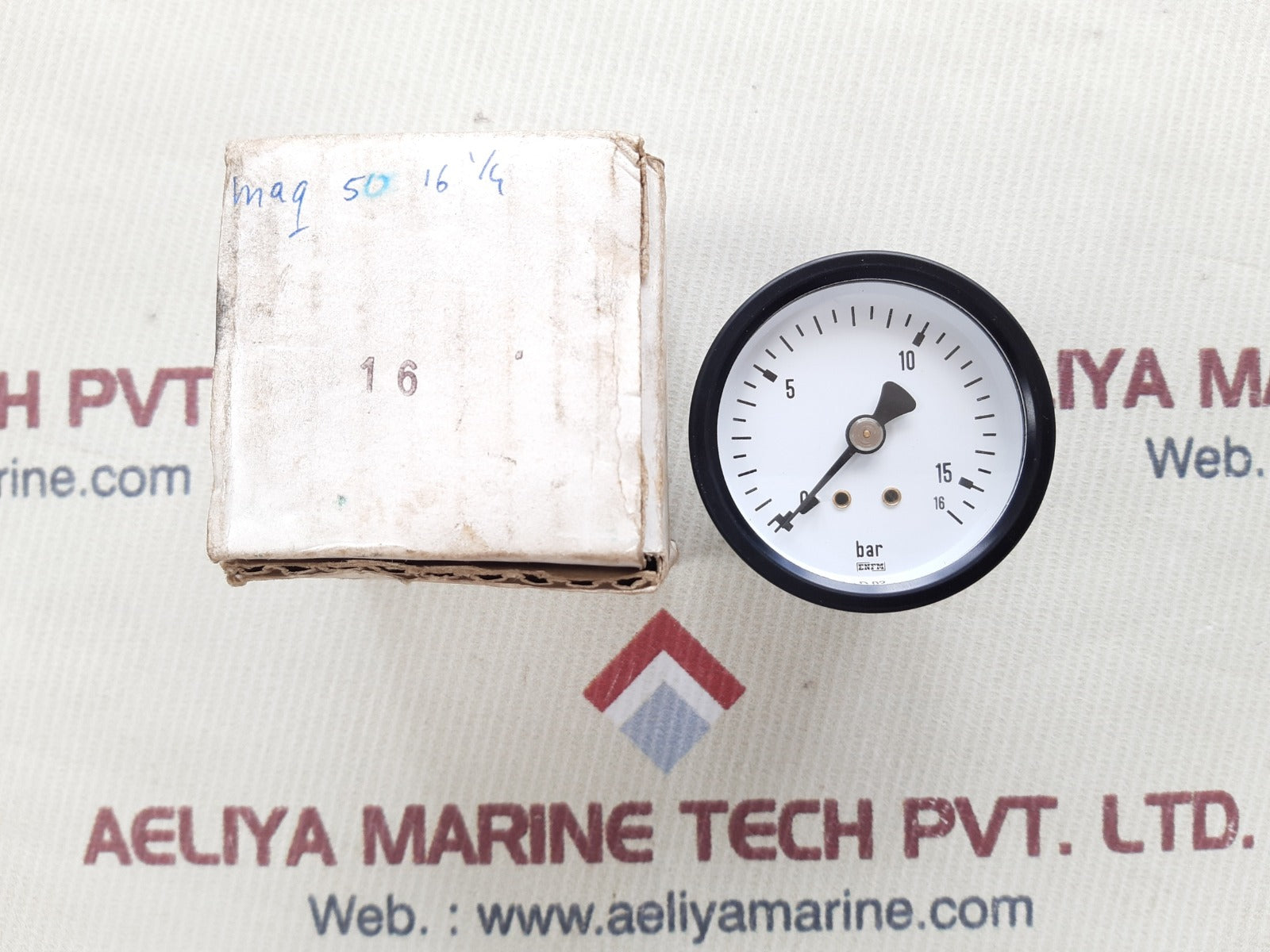 Enfm pressure gauge 0-16bar